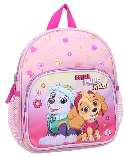 Vadobag Paw Patrol Girl Pups Rule Backpack Pink 29 x 23 x 8 cm, pink