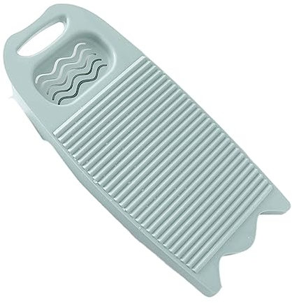 BEAHING Lavabo di plastica, lavagne per Lavaggio a Mano Vestiti per Lavanderia lavabo lavabo del lavabo Manuale di Lavaggio per Lavagna per Il dormitorio Domestico, Azzurro