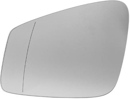 Spieg Außenspiegelglas Links für BMW F10 F11 F20 F21 F22 F30 F31 F32 F39 F45 F80 F87 E60 i3 Beheizt, mit Trägerplatte (Fahrerseite)