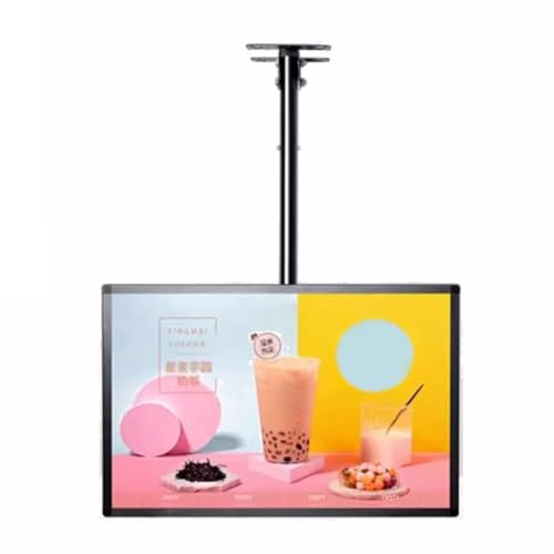 TV-Lichtkasten-Werbetafel, schmaler Schnapprahmen, LED-Lichtbox, Wandmontage, 3D-Menübrett, Aluminium-Restaurant-Tafel, Schild für Restaurants, Geschäfte, Farbe: A-horizontal, Größe: 40 x 60 cm