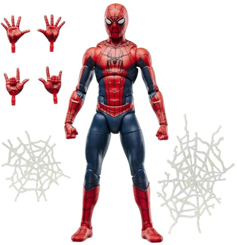 Marvel Legends Series Spider-Man, Spider-Man: Brand New Day Collectible 15-cm Action Figure Set