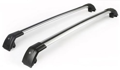 auto dachgepäckträger Für Mitsubishi Für Outlander 2013–2021, Verdicktes Dachreling-Dachträger-Design, Befestigung Durch Schraube, Freies Bohrloch(Cross bar)