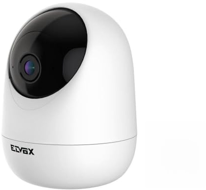 Vimar 46303.D Telecamera PT IP Wi-Fi motorizzata tracciamento intelligente 2K 4Mpx 2560x1440 ob 3.6mm 95° visione notturna IR 10m, rilevazione movimento e filtro persone, notifiche in app VIEW Camera