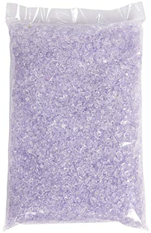 Deko Glasnuggets flieder 1 Kg - Glas Nuggets - Tischdekoration - Vasendeko - günstig - Dekoration - Tischdeko - Dekomaterial