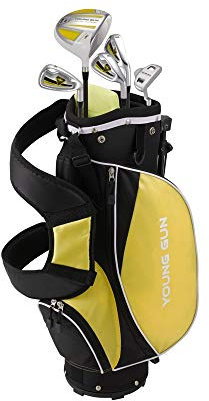 Young Gun ZAAP ACE Junior golf club Youth Set & bag for kids YELLOW Ages 3-5