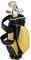 Young Gun ZAAP ACE Junior golf club Youth Set & bag for kids YELLOW Ages 3-5