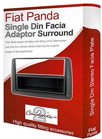 Panda stereo radio Facia Fascia adapter panel plate trim CD surround