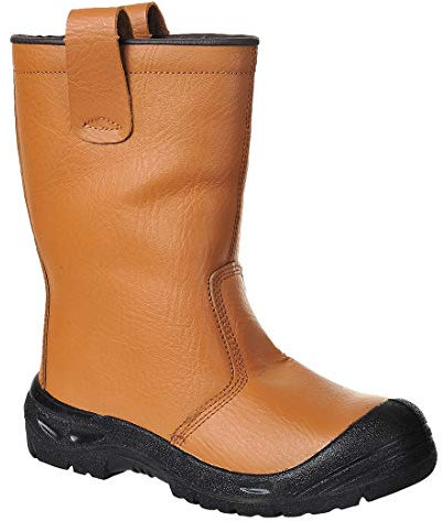 Portwest FW29 Bottes Rigger Steelite avec Coque de Protection Beige, 42
