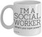 Social Worker Funny Gift Mug