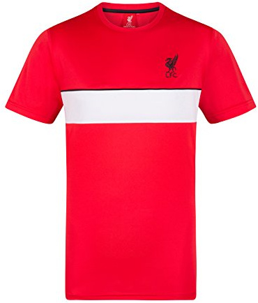 Liverpool FC Mens T-Shirt Poly Official Football Gift