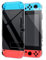 Dockable Protective Cover Case with Screen Protector Compatible with Nintendo Switch, YUANHOT Switch Hard Shell Case and Thumb Grip Caps Accessories, Crystal Plastic Clear Case Protector