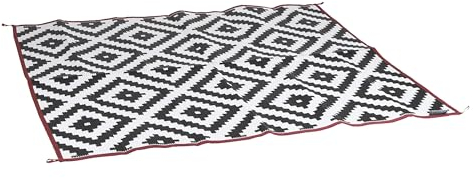 Bo-Camp Urban Outdoor – Kühlmatte, schwarz/weiß/rot, 2x2.7m
