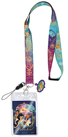 Disney- Cordon Aladdin Lanière, B07KR1PTG4, Multicolore, Taille Unique