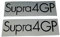 Hercules Supra 4 GP Bj.1981-83, Sticker/Schriftzug für Seitenverkleidung/-Deckel, zum Restaurieren von Lack & Verkleidung. Motorrad Emblem Alternative