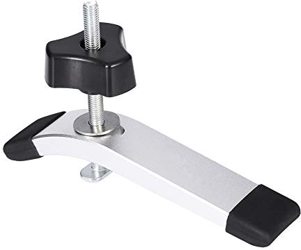 T Track Clamp – Set mit Schnellverschlussschellen aus Metall für T-Slot Woodworking T-Track (komplettes Set)