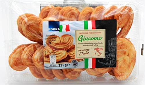 Giacomo Italienisches Blätterteiggebäck, 3er Pack (3 x 225g)