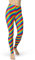sissycos Neon Leggins Damen 80er Strip Dot Leggings S-L Neonstreifen-leggings