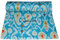Multi Ikat Voile-Handblock-Stoff für floralen Ekat-Druck, Baumwolle, Nähen, Basteln, Schneidern, Laufen, natürliche Farbe, Sanganeri, indischer Blumendruckstoff, Meterware, Breite