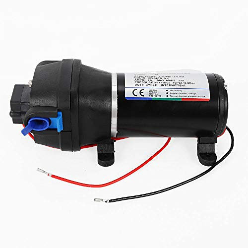 Hochdruckpumpe Membranpumpe 17L/min 40 PSI 4,5 GPM Druckwasserpumpe Stabiler Garden Wasserpumpe Druckpumpe Membranpumpe Automatische Druck Wasser Pumpe