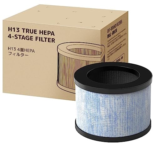 CONOPU Air Purifier Replacement Filter, Efficient 3-layers Filtration, Activated Carbon, JH01LX-EU, Blue
