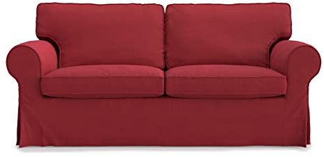 MASTERS OF COVERS Sofahusse passend für IKEA Ektorp 2-Sitzer-Sofa, Ersatzbezug, handgefertigt, 100% Baumwolle, 179x88x88cm