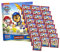 Panini Paw Patrol Sticker - Rescue Knights Serie 8 (2023) - 1 Album + 25 Tüten Sammelsticker im Bundle mit 10 STRONCARD Hüllen
