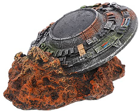 ABOOFAN Decorativo Resina Para Acuarios Adorno Paisajístico Resistente Al Agua