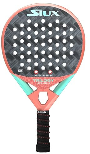Siux - Pala de Pádel Trilogy Lite Air 4 W para Mujer Nivel avanzado Forma Redonda - ligereza y precisión