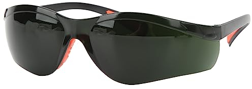 Schweißbrille, WIG-Schweißer-Schutzbrille, Rutschfest, Bequem Zum Arbeiten, Schweißerbrille für Elektroschweißen, Argon-Lichtbogenschweißen, PC, Nylon (dunkelgrün)