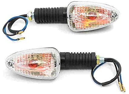 Blinker Motorrad,Motorrad Blinker Vorne/Hinten Motorrad Blinker Licht Anzeige Passend for BMW R1100GS R1100R R1150GS R1150 Abenteuer ADV R 1100 1150 GS R Blinker(Color:2 clear)