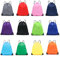 Kordelzugbeutel, 12 Stück PE-Beutel Kordelzug Turnbeutel, Schwimmbeutel, Turnbeutel Kordelzug Große Kapazität Kordelzug Sporttasche für Sport Fitnessstudio Reisen Schwimmen Strand Fußball 34 x 43 cm