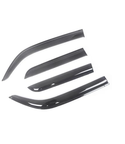 Yurefax For Volvo, XC70 V70 XC60 XC90 C30, schwarz getöntes Seitenfenster-Visier, Schutzgitter, Lüftungsmarkisen, Unterstände, Regenschutz, Tür-Ventvisor Windabweiser für Autofenster(For XC60 2010-201