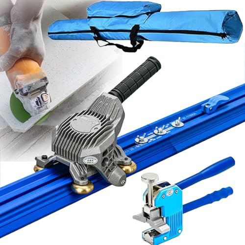 ylpddmm 87‘’ 91‘’ 118‘’ 150‘’ Ceramic Tile Cutter Machine,Manual Tile Saw Accurate Tile cutting Tool with Build-in Suction Cups & Tile Pilers，Porcelain Tile Cutter,3.8M