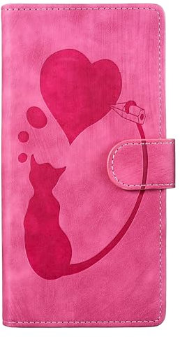 Ucikov Custodia per telefono per Apple iPhone 15 Pro Max,Cover per Apple iPhone 15 Pro Max,Rosa Rosso