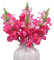 Mokylor 6 Stück Künstliche Hyazinthen-Blumen, 40,6 cm Langer Stiel, Künstliche Hyazinthen-Blumensträuße, Künstliche Antirrhinum-Löwenmaul-Zweige für Zuhause, Hochzeit, (C)