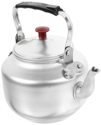 Gatuida 1pieza Tetera De Aluminio Pequeña Portátil Con Filtro Hervidor De Agua Para Cocinas De Inducción Eléctricas Gas Calentador De Agua Duradero Y Práctico Para Hogar