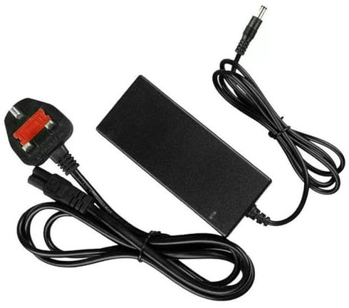 BODYA 42V 2A Battery Charger For 36V Li-on Battery Electric Bike Ebike Scooters with UK Plug, Black
