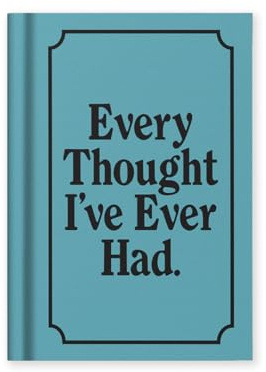 Ohh Deer Every Thought I've Ever Had | Pocket Fabric Hardback Notebook (A7) | 112 Lined Pages | Funny Gift Notebook
