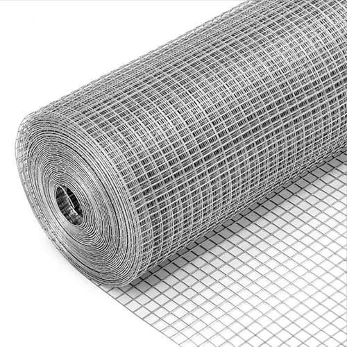 UESDU 204mm X 6m Stainless Steel Mesh, Wire Mesh Roll for Filling in Gaps Around the Home & Garden