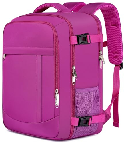 LIGSAN Persönlicher Gegenstand Handgepäck Rucksack 40x30x20 für Ryanair Eurowings, Klein Handgepäck mit Wasserdichtes Fach 24L Handgepäck Tasche 40x30x20cm Reiserucksack für 15,6 Zoll Laptop