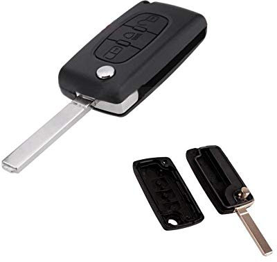 Replacement car key housing use for car radio auto key/folding Key – mouse – optical – 3 buttons for Citroen C4 C5 C6 C8