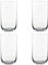Luigi Bormioli Sublime 600 ml Getränkegläser, Glas, farblos, 4 Count (Pack of 1), 4