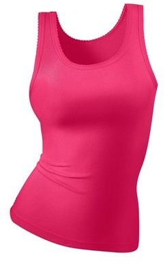 PETITE FLEUR Feinripp-Tanktop-Unterhemd, Petite Fleur (5 Stck.) »Cotton made in Africa« pink, Größe 32