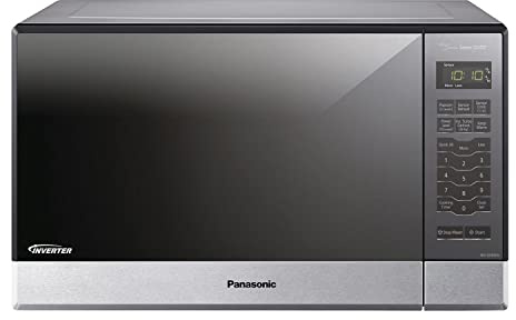 Panasonic Microwave Oven NN-SN686S Stainless Steel Countertop/Built-In with Inverter Technology and Genius Sensor, 1.2 Cubic Foot, 1200W