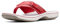 Clarks Women's Breeze Sea Flip Flop, New Red Synthetic, 4.5 UK