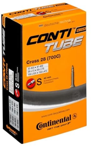 Continental Schlauch 0181941 Cross 28 (700C), Schwarz, S/42mm