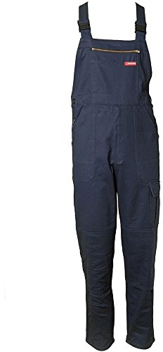 Planam Größe 50 Herren BW 290 Cargo-Latzhose hydronblau Modell 0172, 172050