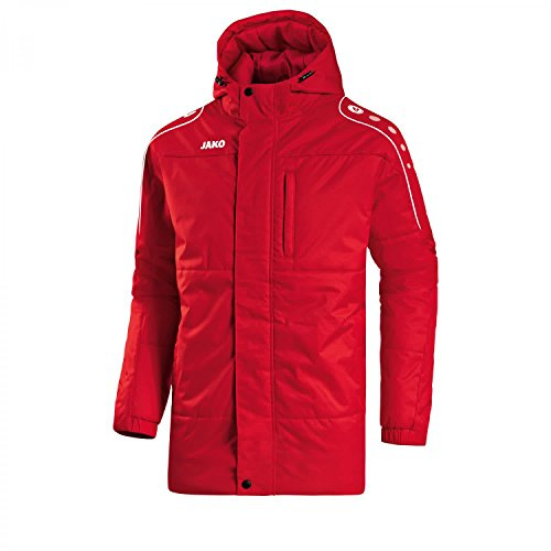 JAKO Kinder Coachjacke Active, rot/weiß, 128, 7197