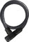 ABUS armoured cable lock Steel-O-Flex Microflex 6615K - with SCMU holder - cable lock made of steel cable with armour made of steel sleeves - security level 5