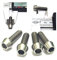 4 Schrauben von Veda, Größe: M6 x 20 mm, Material: Titan Ti 6AL/4V Grade 5, Gewindekopf: R1